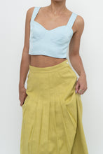 Load image into Gallery viewer, MARCIANO x Baby Blue Cropped Bra Tank (XS)