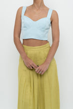 Load image into Gallery viewer, MARCIANO x Baby Blue Cropped Bra Tank (XS)