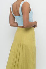 Load image into Gallery viewer, MARCIANO x Baby Blue Cropped Bra Tank (XS)