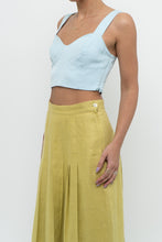 Load image into Gallery viewer, MARCIANO x Baby Blue Cropped Bra Tank (XS)