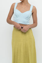 Load image into Gallery viewer, MARCIANO x Baby Blue Cropped Bra Tank (XS)