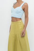 Load image into Gallery viewer, MARCIANO x Baby Blue Cropped Bra Tank (XS)