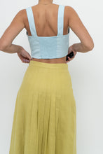 Load image into Gallery viewer, MARCIANO x Baby Blue Cropped Bra Tank (XS)