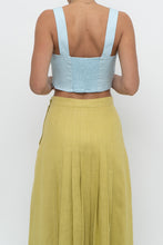 Load image into Gallery viewer, MARCIANO x Baby Blue Cropped Bra Tank (XS)