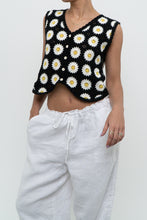 Load image into Gallery viewer, Modern x Deadstock Floral Crochet Vest (XS, S)