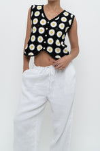 Load image into Gallery viewer, Modern x Deadstock Floral Crochet Vest (XS, S)