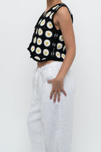 Load image into Gallery viewer, Modern x Deadstock Floral Crochet Vest (XS, S)