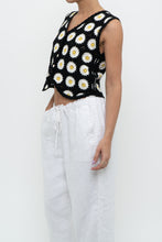 Load image into Gallery viewer, Modern x Deadstock Floral Crochet Vest (XS, S)