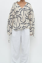 Load image into Gallery viewer, SIXXTA PALM x Palm Tree Patterned Linen Blouse (XS-L)