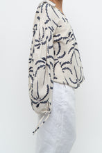 Load image into Gallery viewer, SIXXTA PALM x Palm Tree Patterned Linen Blouse (XS-L)