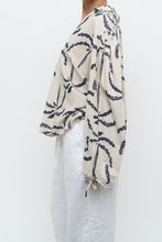 Load image into Gallery viewer, SIXXTA PALM x Palm Tree Patterned Linen Blouse (XS-L)