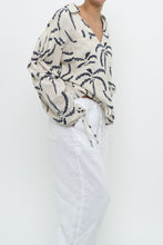 Load image into Gallery viewer, SIXXTA PALM x Palm Tree Patterned Linen Blouse (XS-L)