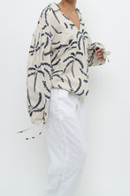 Load image into Gallery viewer, SIXXTA PALM x Palm Tree Patterned Linen Blouse (XS-L)