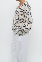 Load image into Gallery viewer, SIXXTA PALM x Palm Tree Patterned Linen Blouse (XS-L)