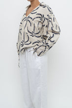 Load image into Gallery viewer, SIXXTA PALM x Palm Tree Patterned Linen Blouse (XS-L)