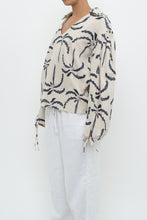Load image into Gallery viewer, SIXXTA PALM x Palm Tree Patterned Linen Blouse (XS-L)