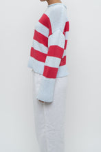 Load image into Gallery viewer, BANANA REPUBLIC x Baby Blue, Pink Cotton Striped Cotton Chunky Sweater (XS-L)
