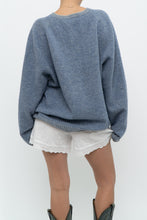 Load image into Gallery viewer, Vintage x Made in Hong Kong x CLUB MONACO Blue Wool Oversized Sweater (XS-XL)