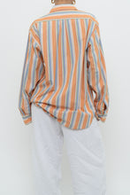 Load image into Gallery viewer, Vintage x GAP Orange, Blue Striped Cotton Buttonup (XS-L)