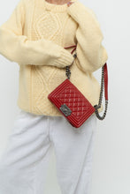 Load image into Gallery viewer, Vintage x CHANELNon-Authentic Red Leather Purse