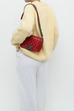 Load image into Gallery viewer, Vintage x CHANELNon-Authentic Red Leather Purse