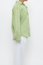 Load image into Gallery viewer, Vintage x Pastel Green Linen Buttonup (XS-XL)