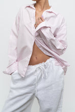Load image into Gallery viewer, Modern x Light Pink Striped Cotton Buttonup (XS-M)