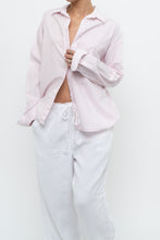 Load image into Gallery viewer, Modern x Light Pink Striped Cotton Buttonup (XS-M)