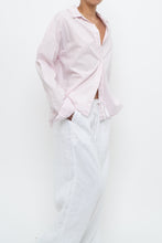 Load image into Gallery viewer, Modern x Light Pink Striped Cotton Buttonup (XS-M)