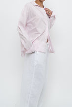 Load image into Gallery viewer, Modern x Light Pink Striped Cotton Buttonup (XS-M)