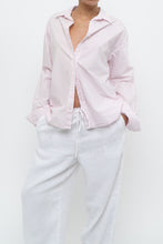 Load image into Gallery viewer, Modern x Light Pink Striped Cotton Buttonup (XS-M)