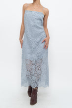Load image into Gallery viewer, GAP x Baby Blue Lace Tank Dress (S)