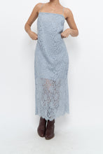 Load image into Gallery viewer, GAP x Baby Blue Lace Tank Dress (S)