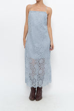 Load image into Gallery viewer, GAP x Baby Blue Lace Tank Dress (S)