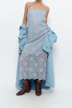 Load image into Gallery viewer, GAP x Baby Blue Lace Tank Dress (S)