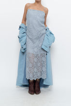 Load image into Gallery viewer, GAP x Baby Blue Lace Tank Dress (S)