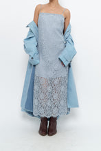 Load image into Gallery viewer, GAP x Baby Blue Lace Tank Dress (S)
