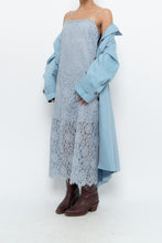 Load image into Gallery viewer, GAP x Baby Blue Lace Tank Dress (S)