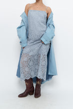 Load image into Gallery viewer, GAP x Baby Blue Lace Tank Dress (S)