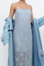 Load image into Gallery viewer, GAP x Baby Blue Lace Tank Dress (S)
