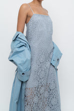 Load image into Gallery viewer, GAP x Baby Blue Lace Tank Dress (S)