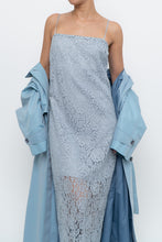 Load image into Gallery viewer, GAP x Baby Blue Lace Tank Dress (S)