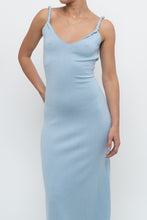 Load image into Gallery viewer, PEPPERMAYO x Baby Blue Knit Maxi Dress (XS, S)
