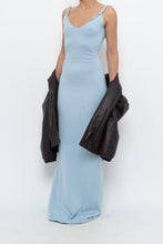 Load image into Gallery viewer, PEPPERMAYO x Baby Blue Knit Maxi Dress (XS, S)