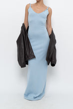 Load image into Gallery viewer, PEPPERMAYO x Baby Blue Knit Maxi Dress (XS, S)