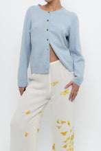 Load image into Gallery viewer, Vintage x Baby Blue Cashmere Cardigan (XS-M)