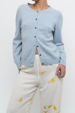 Load image into Gallery viewer, Vintage x Baby Blue Cashmere Cardigan (XS-M)