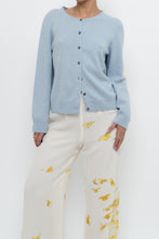 Load image into Gallery viewer, Vintage x Baby Blue Cashmere Cardigan (XS-M)