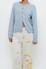 Load image into Gallery viewer, Vintage x Baby Blue Cashmere Cardigan (XS-M)