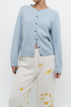 Load image into Gallery viewer, Vintage x Baby Blue Cashmere Cardigan (XS-M)
